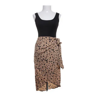 Dress (Black, Beige) from Loness Polyester