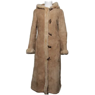 Shearlingjakke (Beige) fra Nordiska Kompaniet
