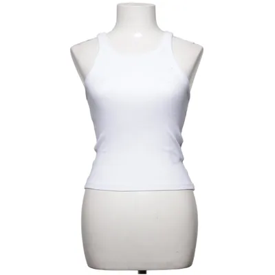 Tanktop (Wit) van Snipes Katoen, Elastaan