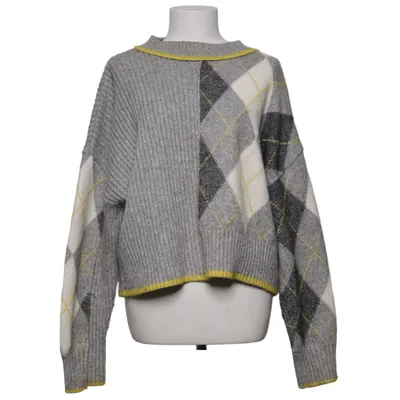 Pull-over (Gris, Multicolore) de Pringle Of Scotland x H&M Polyester, Acrylique, Laine