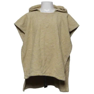 Badponcho (Geel, Wit) van Petit Bateau Katoen