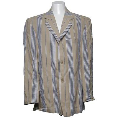 Blazer (Beige, Blauw, Wit) van Phönix Linnen