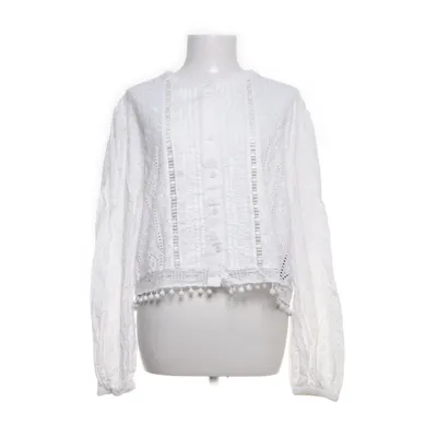 Blouse (White) from Zara Cotton