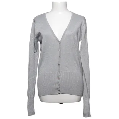Cardigan (Gray) from Casual Clothing Cotton, Metallic fiber