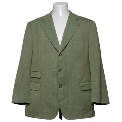 Blazer (Groen) van Harrods Viscose, Wol