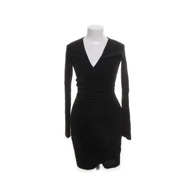 Cocktailjurk (Zwart, Goud) van Dry Lake Polyamide, Polyester, Elastaan