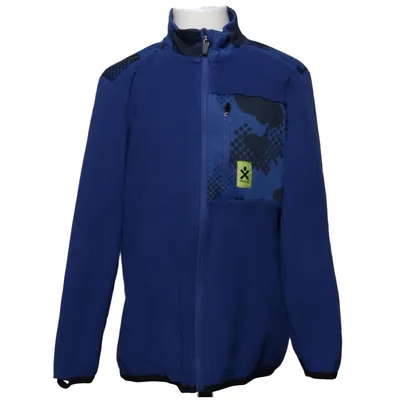 Fleecejakke (Blå, Flerfarvet) fra Bula Elastan, Polyester
