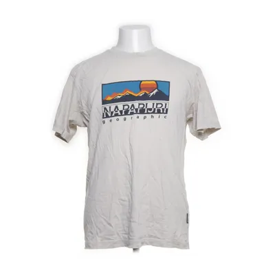 T-shirt (Beige) från Napapijri Bomull, Elastan