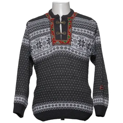 Norwegerpullover (Grau, Weiß, Mehrfarbig) von Norwegian Rain