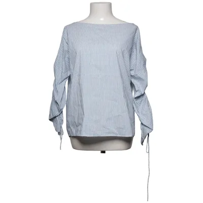Bluse (Blå, Hvid) fra Hugo Boss Bomuld, Elastan, Polyamid