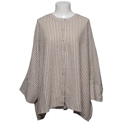Top (Beige, Brun) fra Johanna Paris Polyester, Viscose