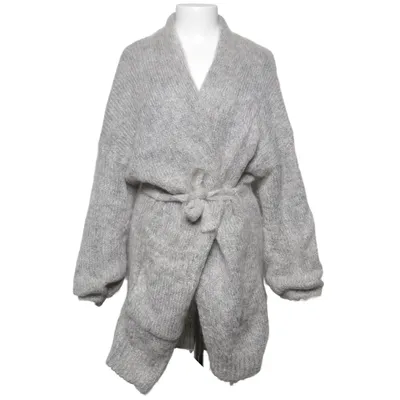 Cardigan (Grå) fra Humanoid Mohair, Polyamid, Uld