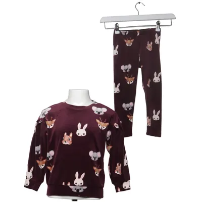 Set (Lila, Flerfärgad) från Lindex Kids Elastan, Polyester