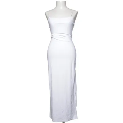 Maxikjole (Hvid) fra Pull & Bear Elastan, Polyamid
