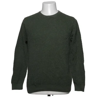 Pull-over (Vert) de Knowledge Cotton Apparel Cachemire, Coton
