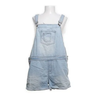 Dungaree shorts (Blue) from Denim Co