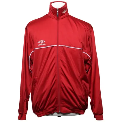 Træningsjakke (Rød, Hvid) fra Umbro Polyester
