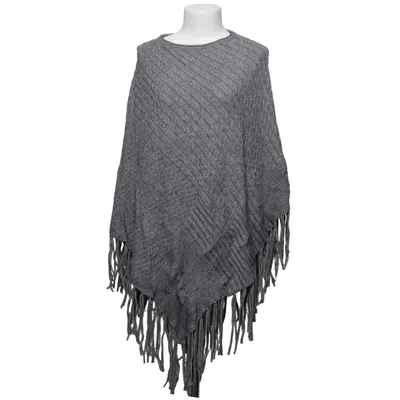 Poncho (Grå) från Sweet Lady Polyamid, Polyester, Viskos