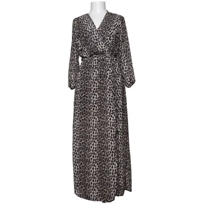 Maxi dress (Brown, Black) from Dani Elastane, Polyester, Viscose