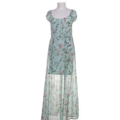 Maxi jurk (Blauw, Meerkleurig) van Orsay Elastaan, Polyester, Viscose