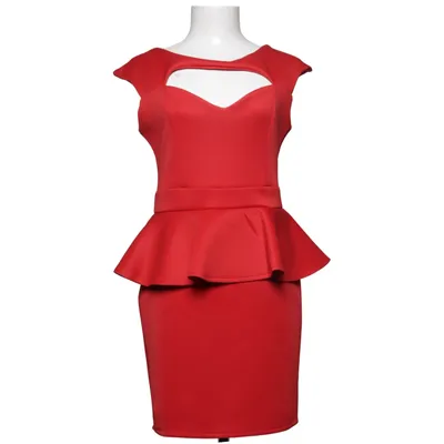 Robe (Rouge) de Young Blood Élasthane, Polyester