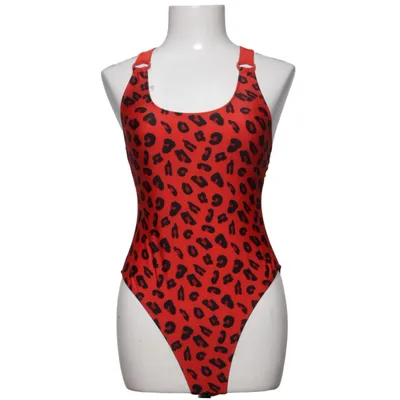 Swimsuit (Red, Black) from Brave Soul Elastane, Polyester
