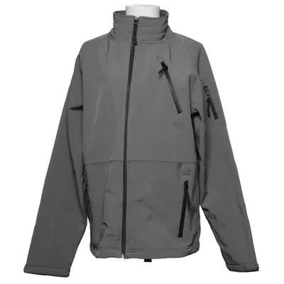 Softshell jacket (Gray) from Identity Elastane, Polyester