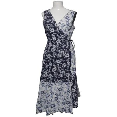 Robe portefeuille (Bleu, Blanc) de Warehouse Coton