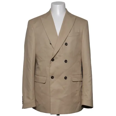 Blazer (Beige) from Zara Elastane, Polyester, Viscose