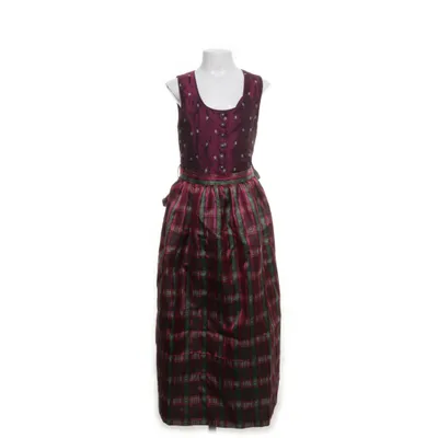 Dirndl (Purple, Green) from Isar-Trachten Polyester