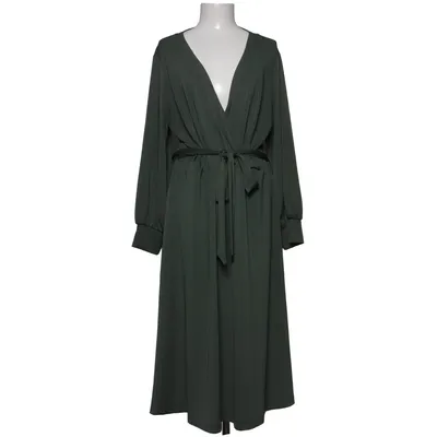 Robe (Vert) de H&M Modern Classic Polyester, Élasthane