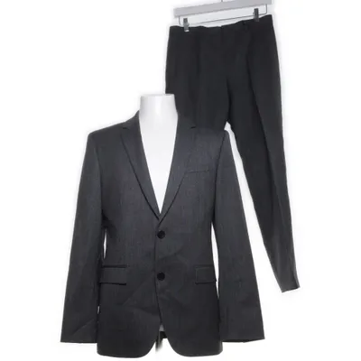 Kostym (Grå) från Hugo Boss Acetat, Kupro, Ull, Viskos