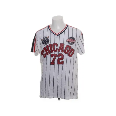 Baseballtröja (Vit, Röd, Blå) från Brave Soul Bomull