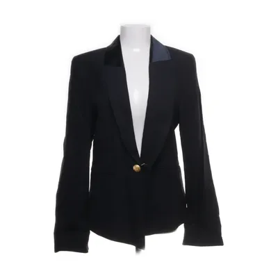 Smoking blazer (Zwart) van Louis Féraud Acetaat, Viscose, Zijde