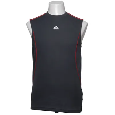 Débardeur de sport (Gris, Rouge) de Adidas Polyester