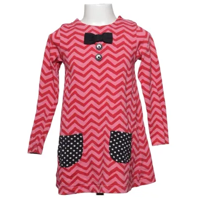 Kjole (Pink, Rød, Sort) fra Kids by Lindex Bomuld
