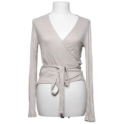 Wikkelblouse (Beige) van Lager 157 Elastaan, Viscose