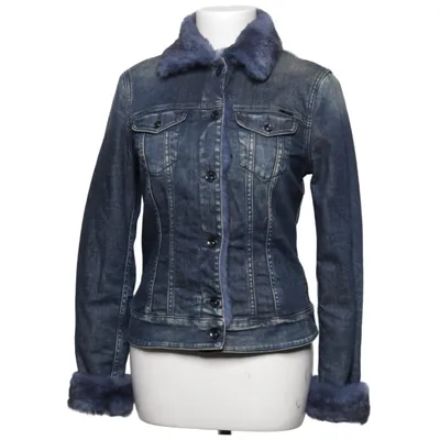 Gevoerde spijkerjas (Blauw) van Gas