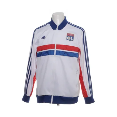 Träningsjacka (Vit, Blå, Röd) från Adidas Återvunnen polyester