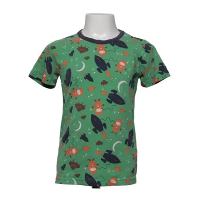 T-shirt (Grøn, Flerfarvet) fra Me&i Bomuld, Elastan