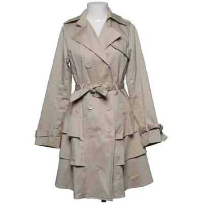 Trench coat (Beige) from Hunkydory Cotton, Elastane, Polyester