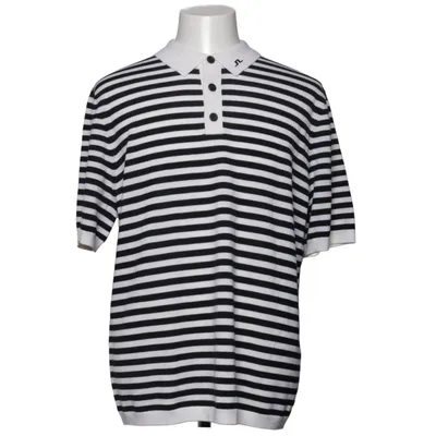 Poloshirt (Stripe Loose Polo) van J.Lindeberg Polyamide, Wol