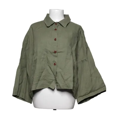 Shirt (Green) from Kings of Indigo Linen