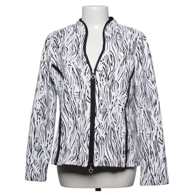 Jacke (Schwarz, Weiß) von Femme Elasthan, Polyamid, Polyester