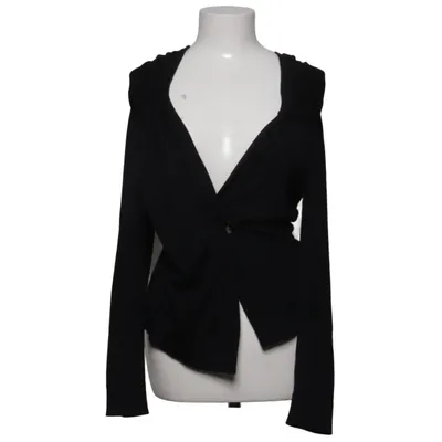 Cardigan (Black) from Nygårdsanna Merino wool