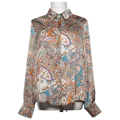 Bluse (Brun, Blå, Flerfarvet) fra JS Millenium Polyester
