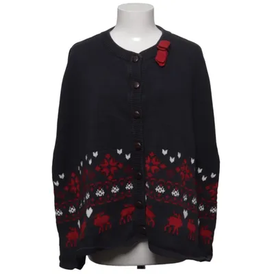 Cardigan (Noir, Rouge, Blanc) de Review Acrylique, Coton