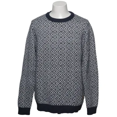 Pull-over (Bleu, Blanc) de Jack & Jones Originals Acrylique, Polyamide