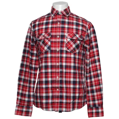 Chemise en flanelle (Rouge, Blanc, Bleu) de Redwood Coton