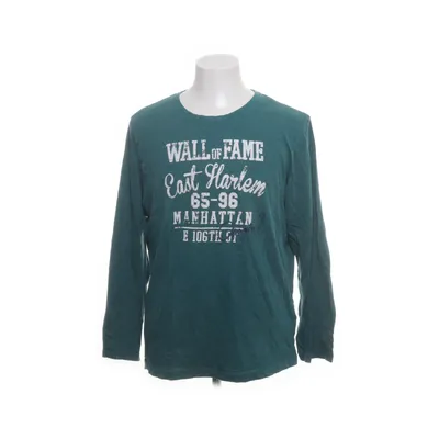 Lange mouwen shirt (Groen) van Livergy Katoen, Polyester